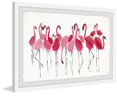 Blushing Flamingos