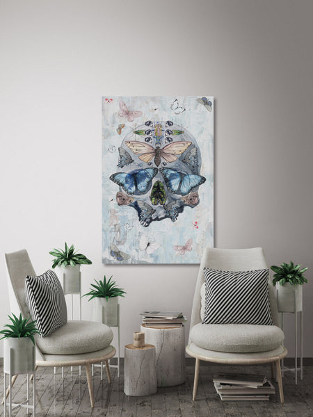 Clouded Half Butterfly Skull – PARVEZ TAJ