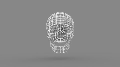 Neuronal network - 3D White