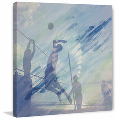 Volleyball at Dusk