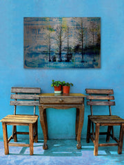 Fir Trees Blue
