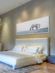 Distant Horse Grazing