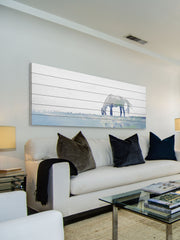 Distant Horse Grazing