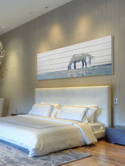 Distant Horse Grazing