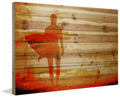 Dusk Red Surf