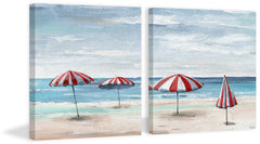 Summer Tents II Diptych