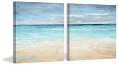 Blue Coast Diptych