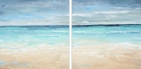 Blue Coast Diptych