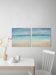 Blue Coast Diptych