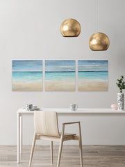 Vast Blue Sea Triptych