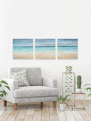 Vast Blue Sea Triptych