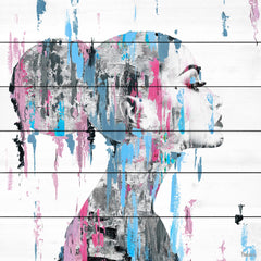 Pink Blue Face Smudges