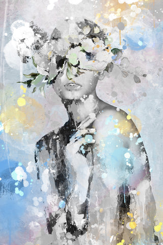 White Floral Crown