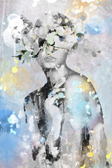 White Floral Crown