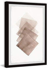 Five Brown Squares