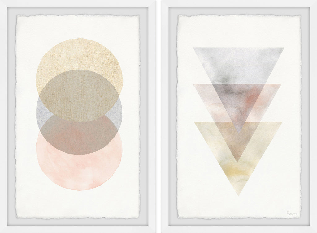 The Luminous Shapes Diptych