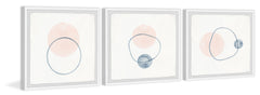 Three Orbiting Circles Triptych