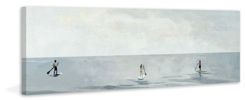 Serene Paddle Boarding
