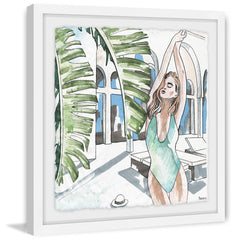 Palms and Swimsuit