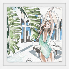 Palms and Swimsuit