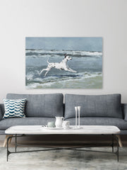 Splashing Dalmatian