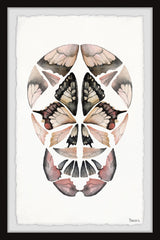 Kaleidoscope Butterfly Skull II