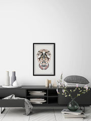 Kaleidoscope Butterfly Skull II