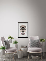 Kaleidoscope Butterfly Skull II