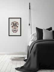 Kaleidoscope Butterfly Skull II
