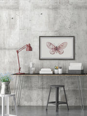 Pink Rose Butterfly
