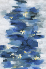 Blurry Blue Flowers