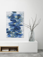 Blurry Blue Flowers