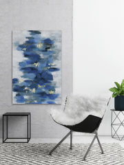 Blurry Blue Flowers