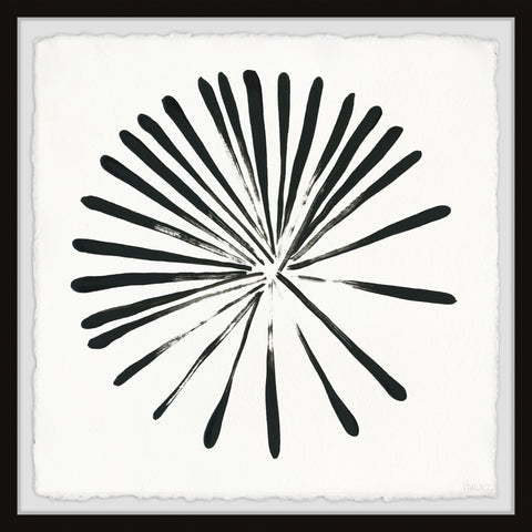 Black Floral Brush