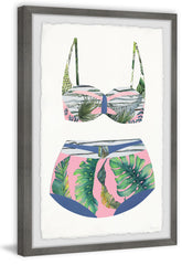 Pink and Palms Swimsuit