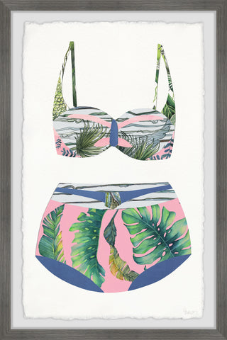 Pink and Palms Swimsuit