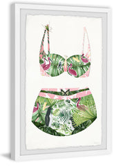 Flamingos and Palms Swimsuit