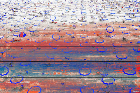 Blue Umbrella Rings