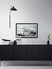 Black and White Smudges III