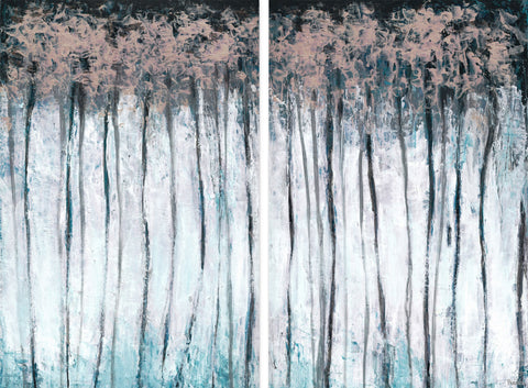 Magical Forest Diptych