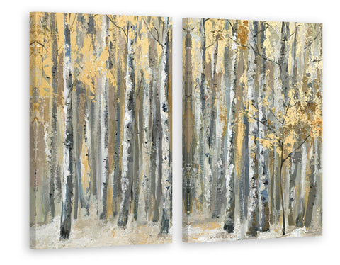 Autumn Forest Diptych