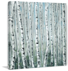 Skinny Tree Trunks