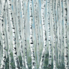 Skinny Tree Trunks