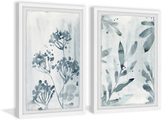Mystery Blooms Diptych