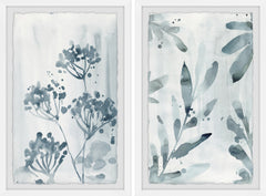 Mystery Blooms Diptych