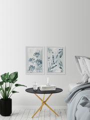Mystery Blooms Diptych
