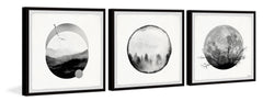 Forest Moon Triptych