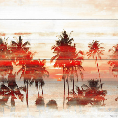 Glowing Red Palms