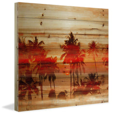Crimson Palms