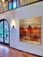 Crimson Palms